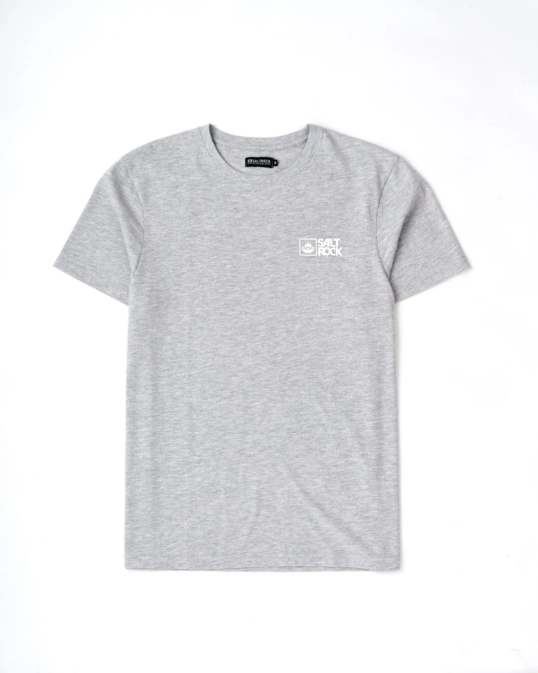 Sporty Layers RecycledBlend Saltrock Original - Mens Short Sleeve T-Shirt - Grey