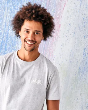 EasyCareFinish Light Flex Fit Saltrock Original - Mens Short Sleeve T-Shirt - Grey