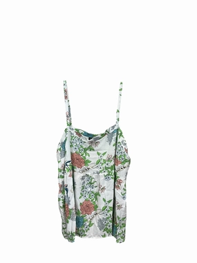 FlexibleRibbedTrims Top Sleeveless By Torrid In Floral Print, Size: 3x