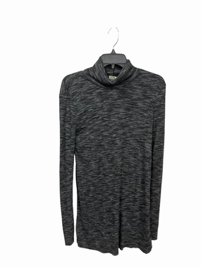 Odor Resistant Coating Active Blouse Tunic Long Sleeve By We The Free In Black & Grey, Size: Xs