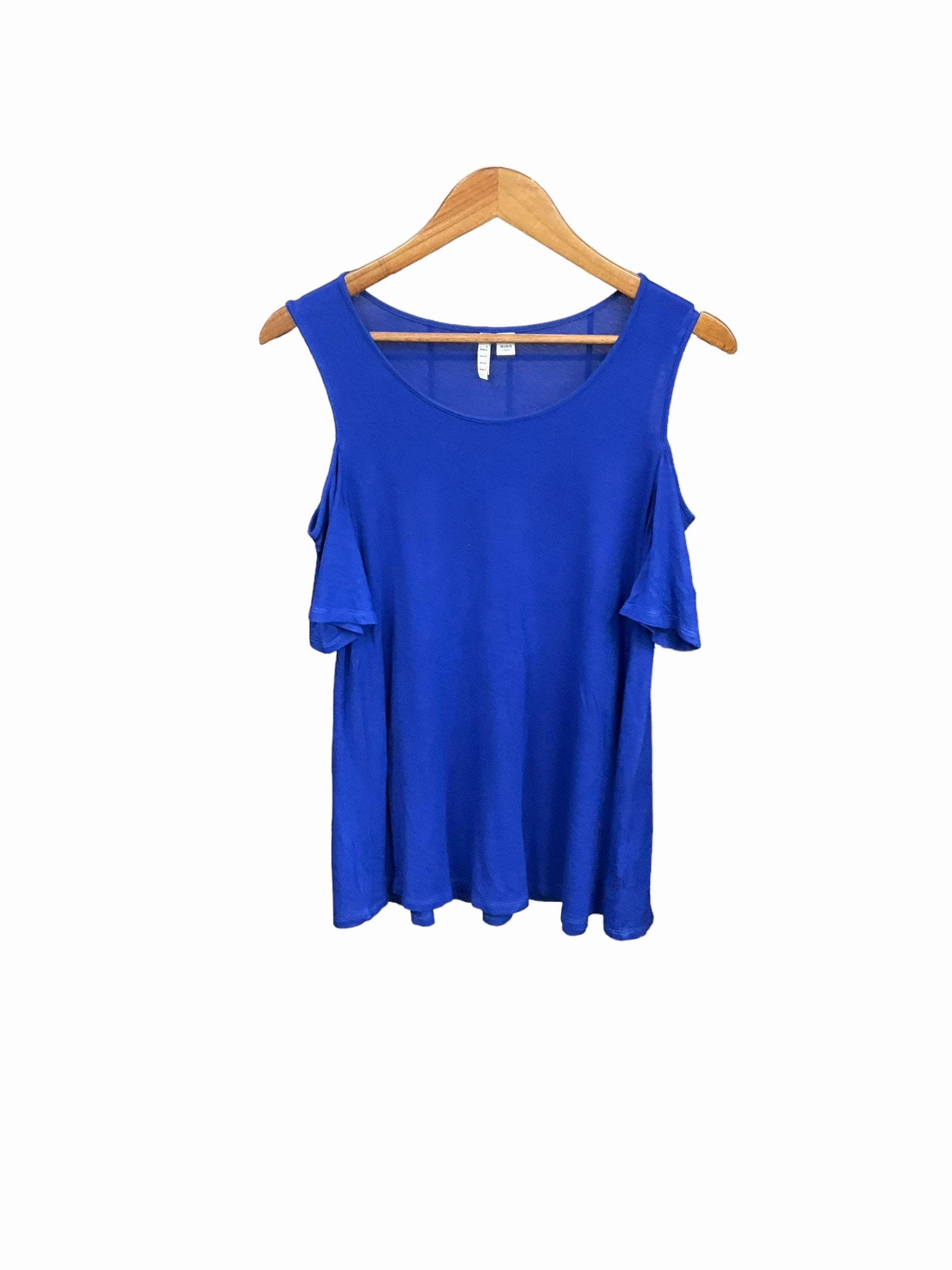 Soft Pullover Top Short Sleeve By Elle  Size: S