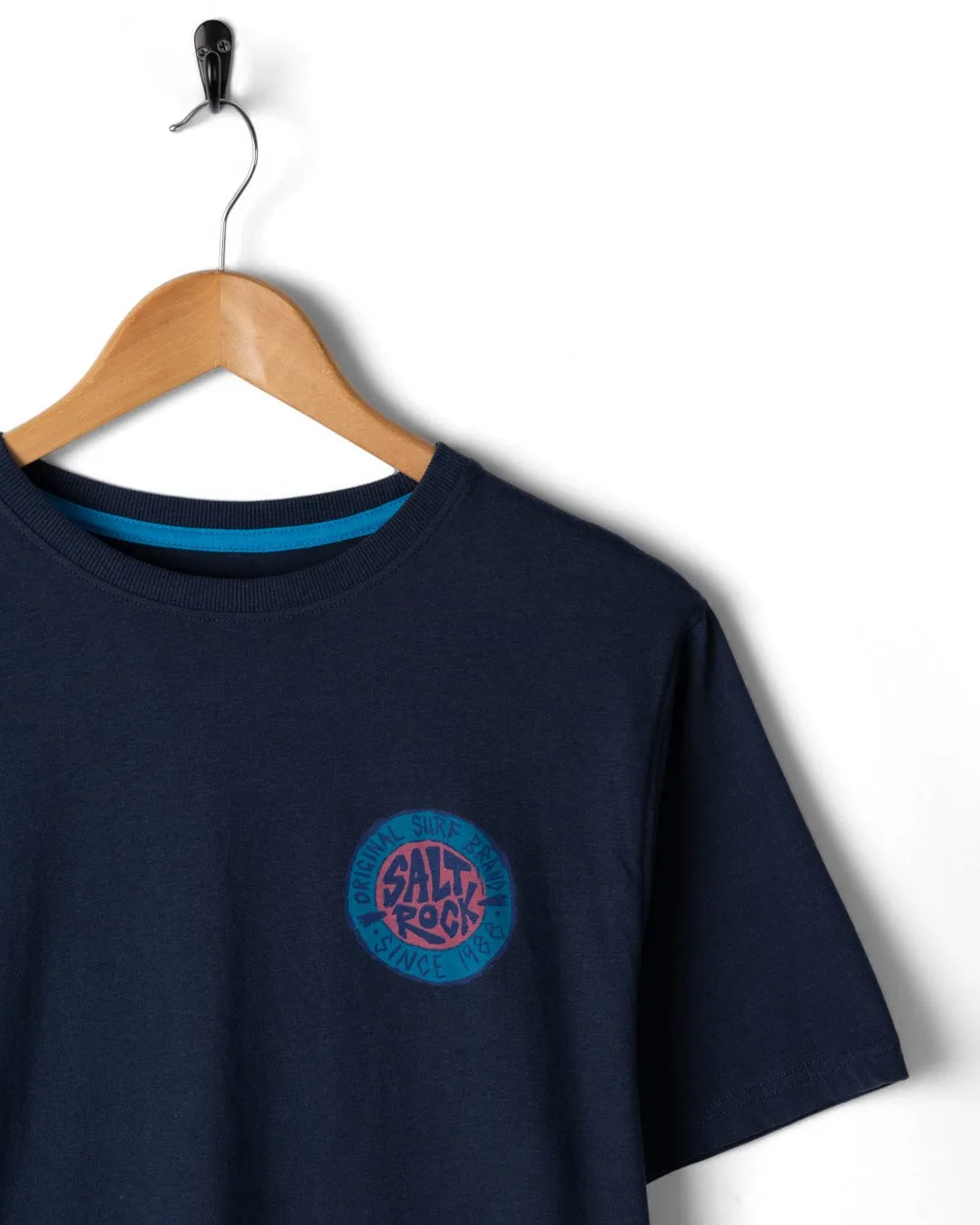 Ultra Soft Texture Fashion Ready Original SR - Mens Short Sleeve T-Shirt - Blue