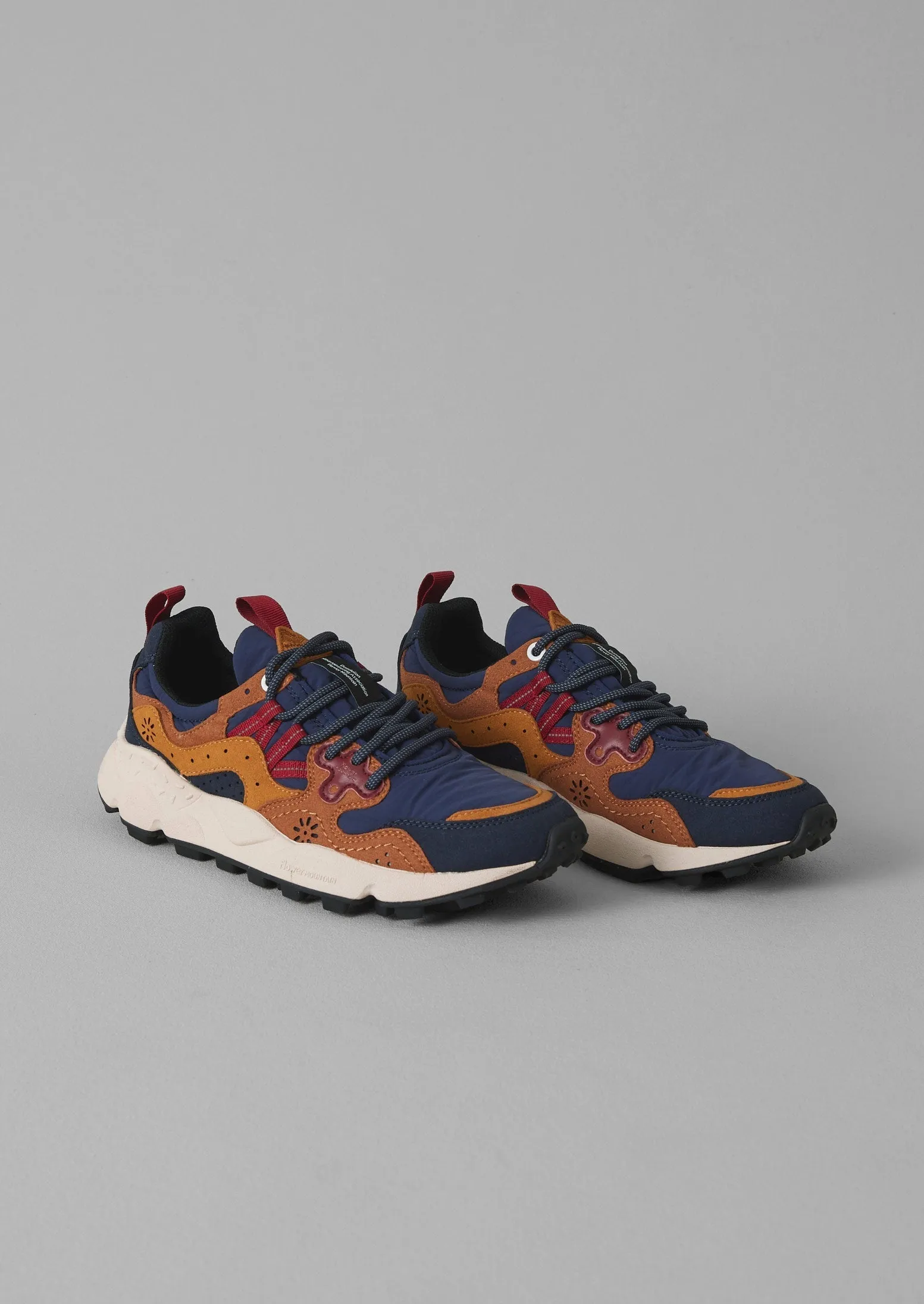 Flower Mountain Yamano Kaiso Sneakers | Indigo/Ginger Walking   Friendly Fast pace