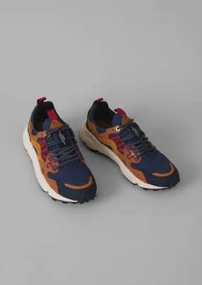 Flower Mountain Yamano Kaiso Sneakers | Indigo/Ginger Streetwear Style