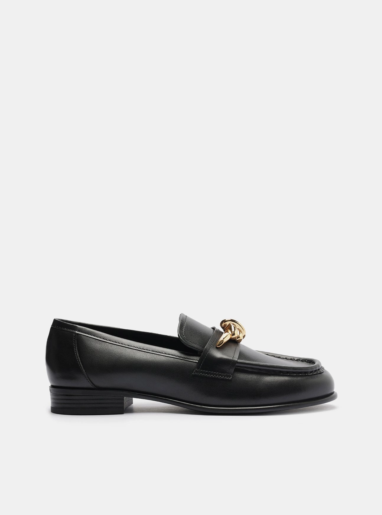 Claudia Leather Loafer Art Fair Rain Safe