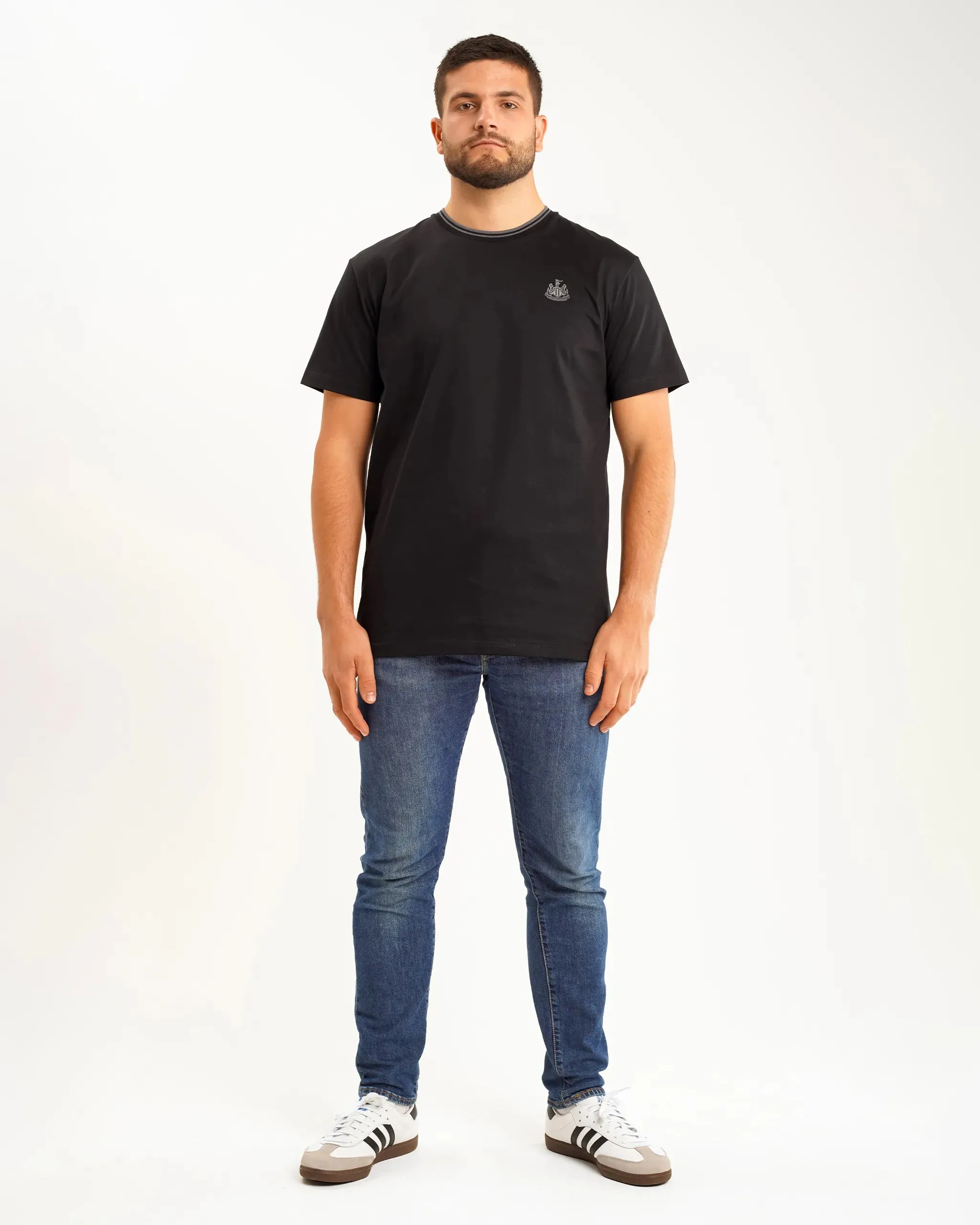 Simple and Comfortable Newcastle United Men's Black Label Black T-Shirt