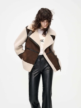 Panelled Contrast Detail Jacket Anti Odor Technology