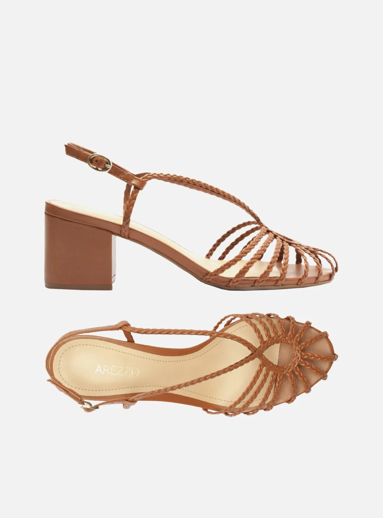 Paola  Block Sandal Smart Look adjustable footwear