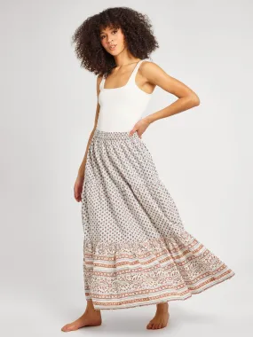 Curve Friendly Reinforced Hemline Paola Skirt in Sedona