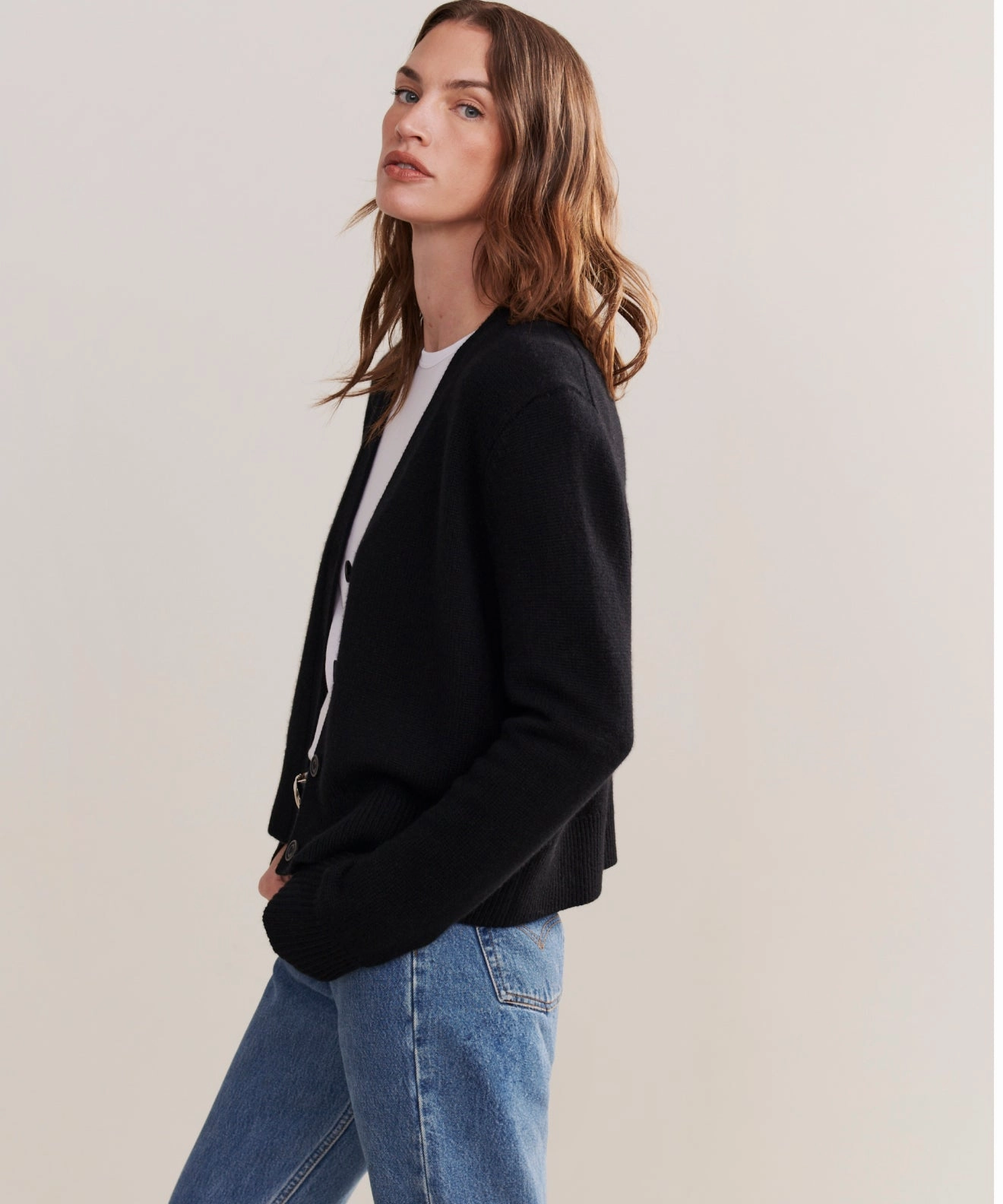 Oversized Fit Winter Day Comfort Cashmere Colette Cardigan