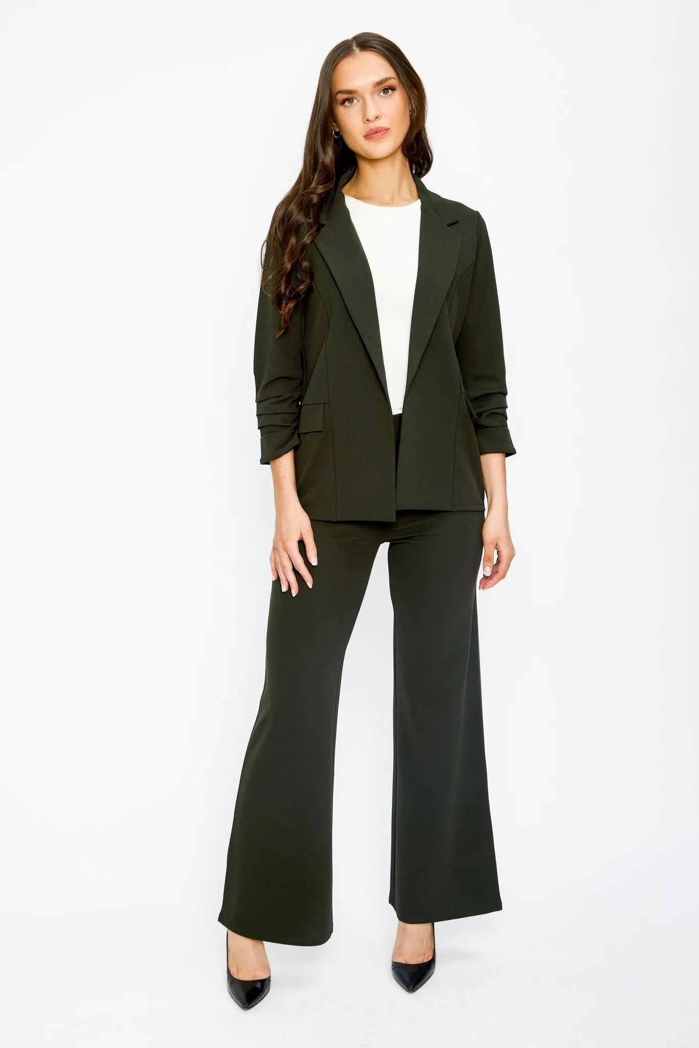 Wide Leg Pant Trendy Comfort Layer Comfort