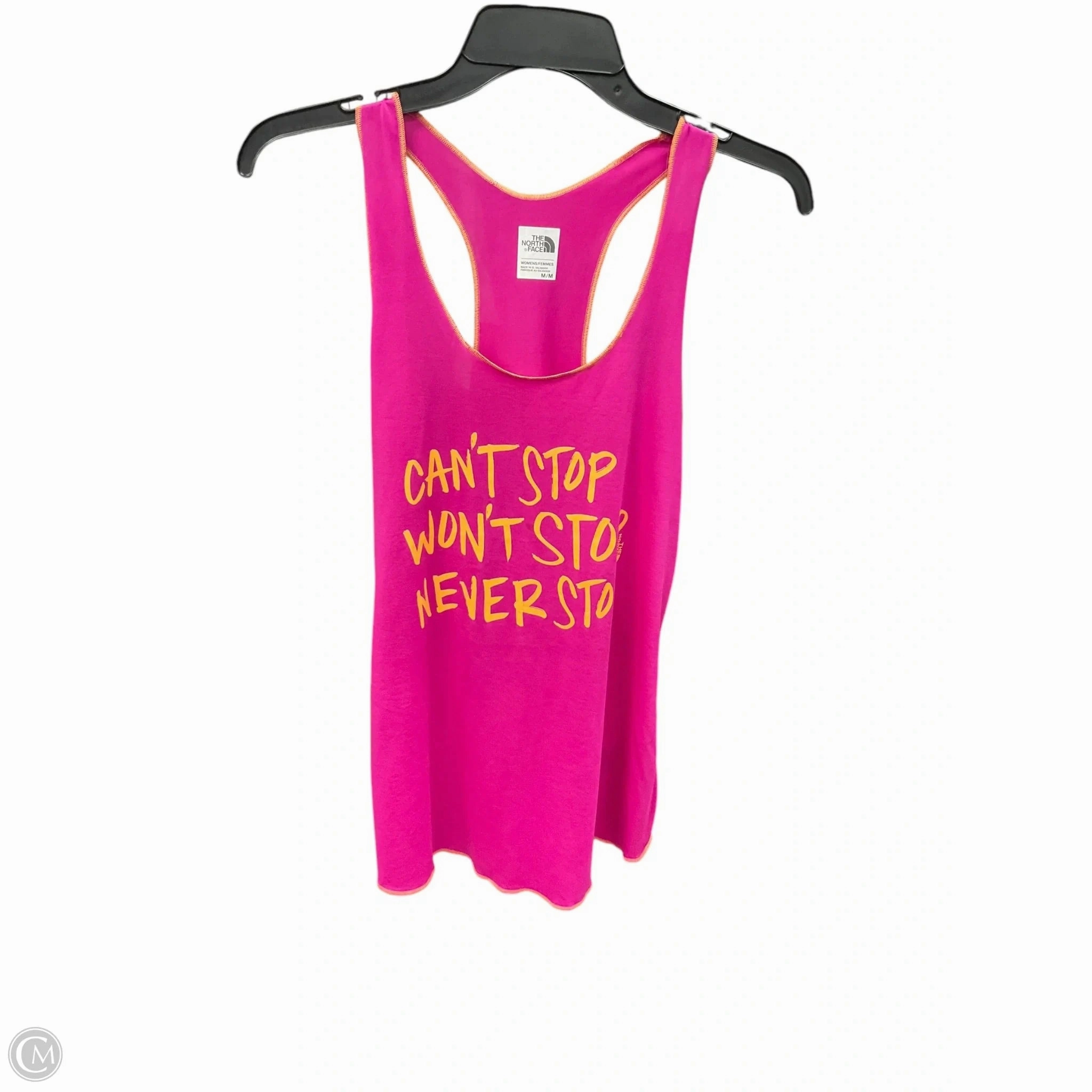 Athletic Tank Top By The North Face In Pink, Size: M Flexible Material FlexibleMobility