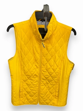 Vest Other By Talbots In Yellow, Size: S CollapsibleFrame
