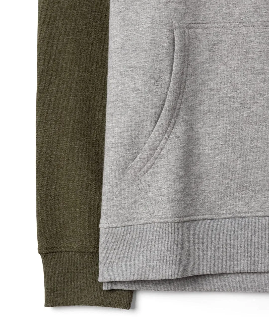 Sport Performance Pitcher - Mens Pop Hoodie - Green/Grey