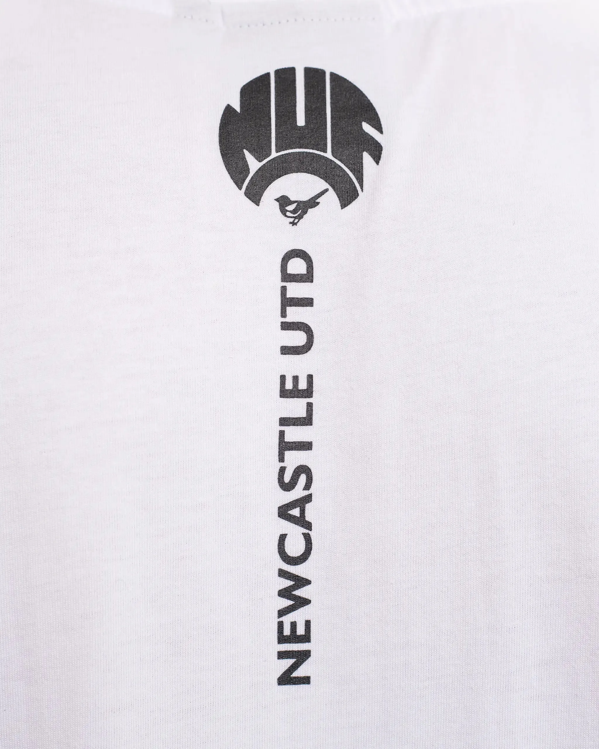 Newcastle United Men's Black Retro Crest T-Shirt Fashion Ready