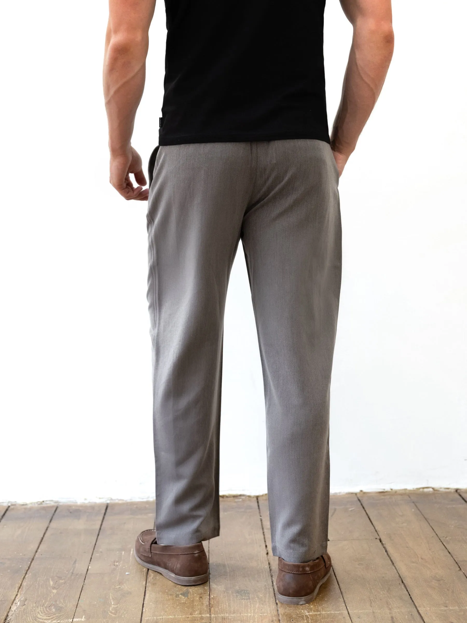 Preston Trousers - Dark Brown All Around classic clothing