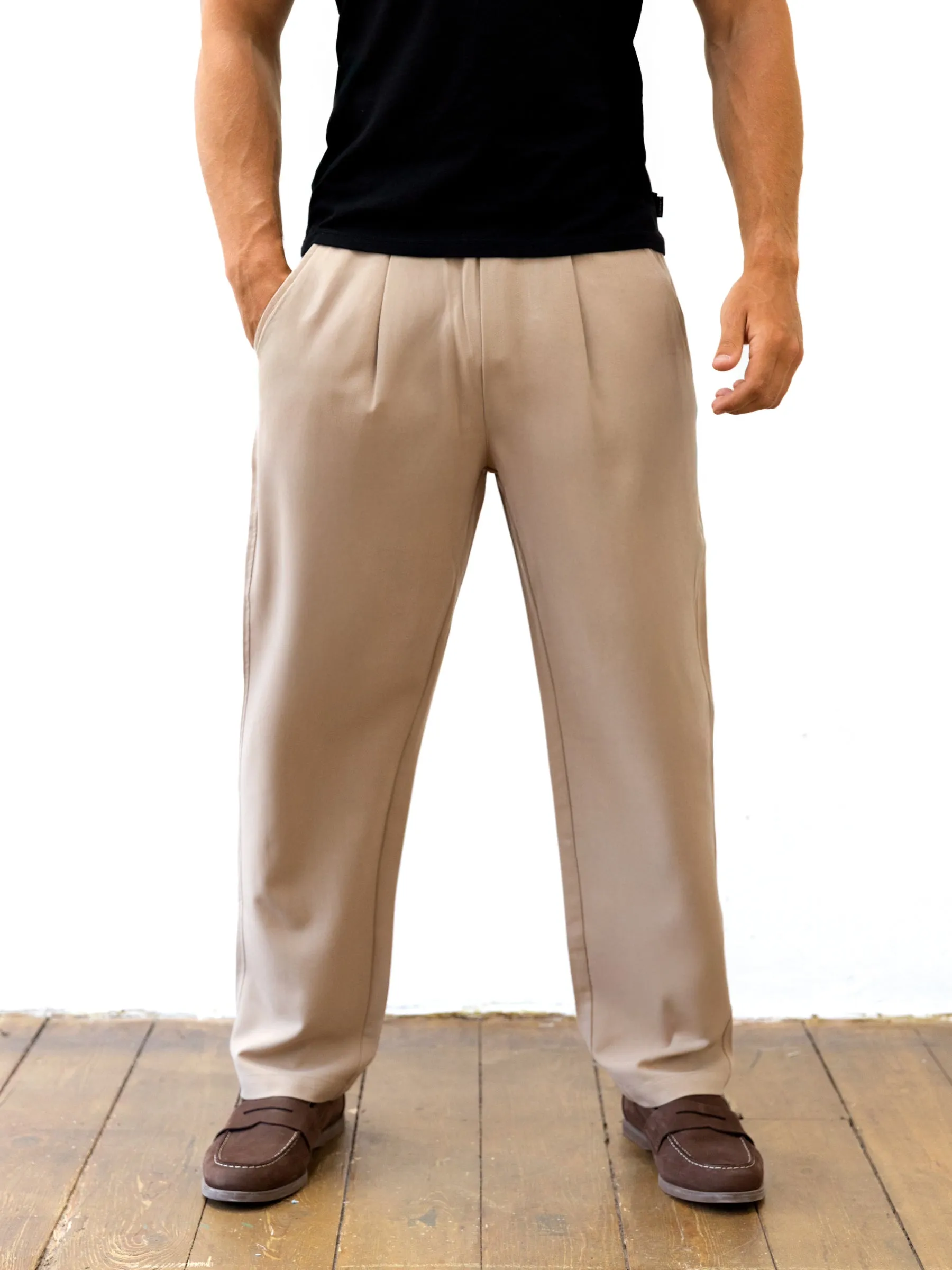 Preston Trousers - Tan Outdoor Casual Fashion Lover Versatile