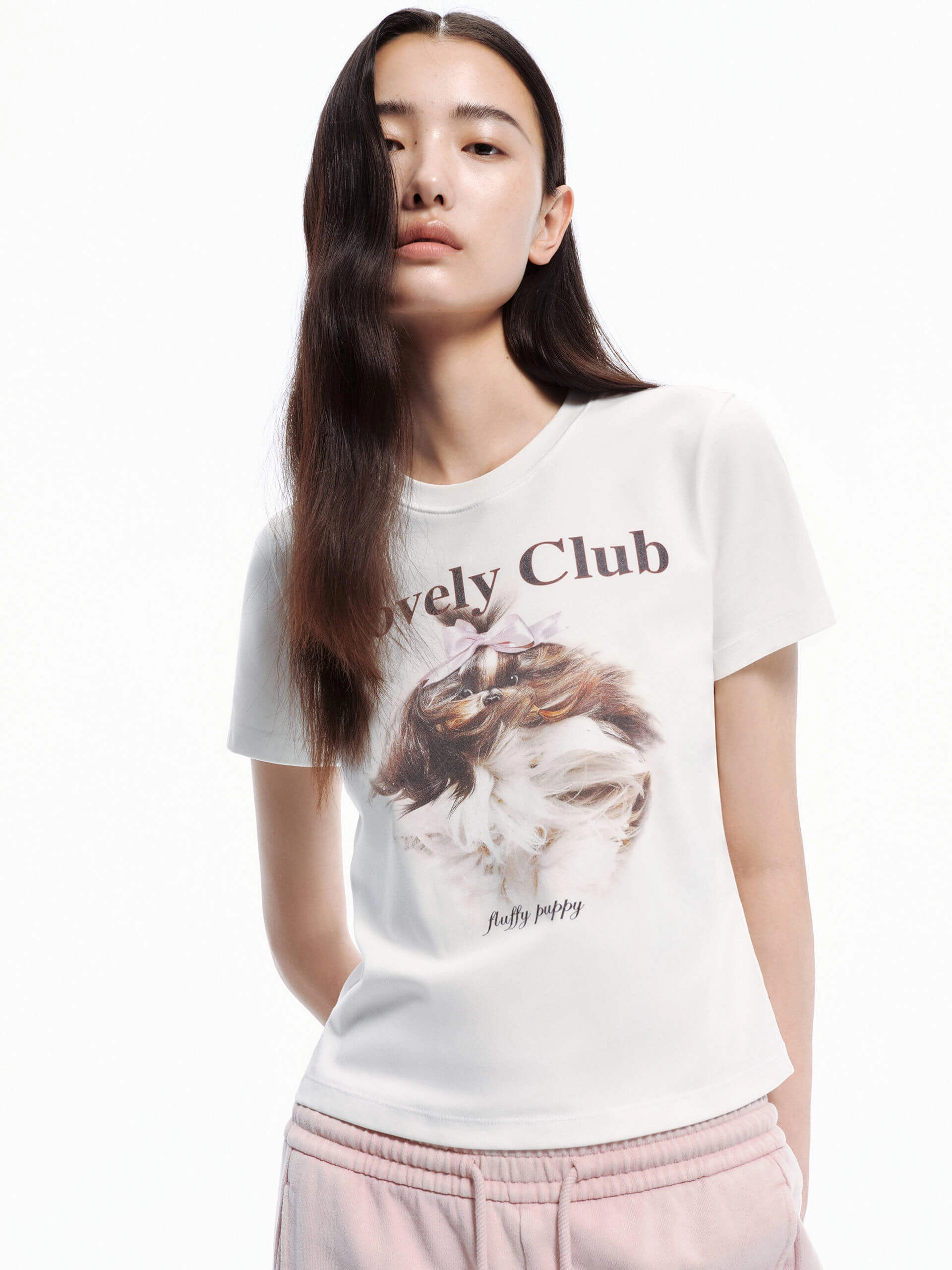 Printed Cotton Blend T-shirt Anti Odor Technology