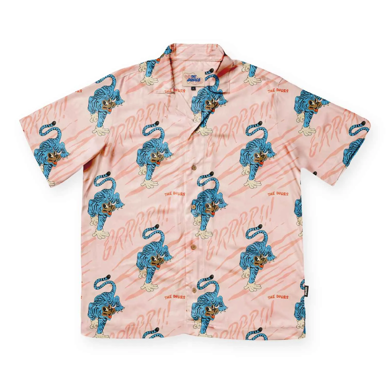 Trendy Vibes Comfortable Wear Blue Tiger