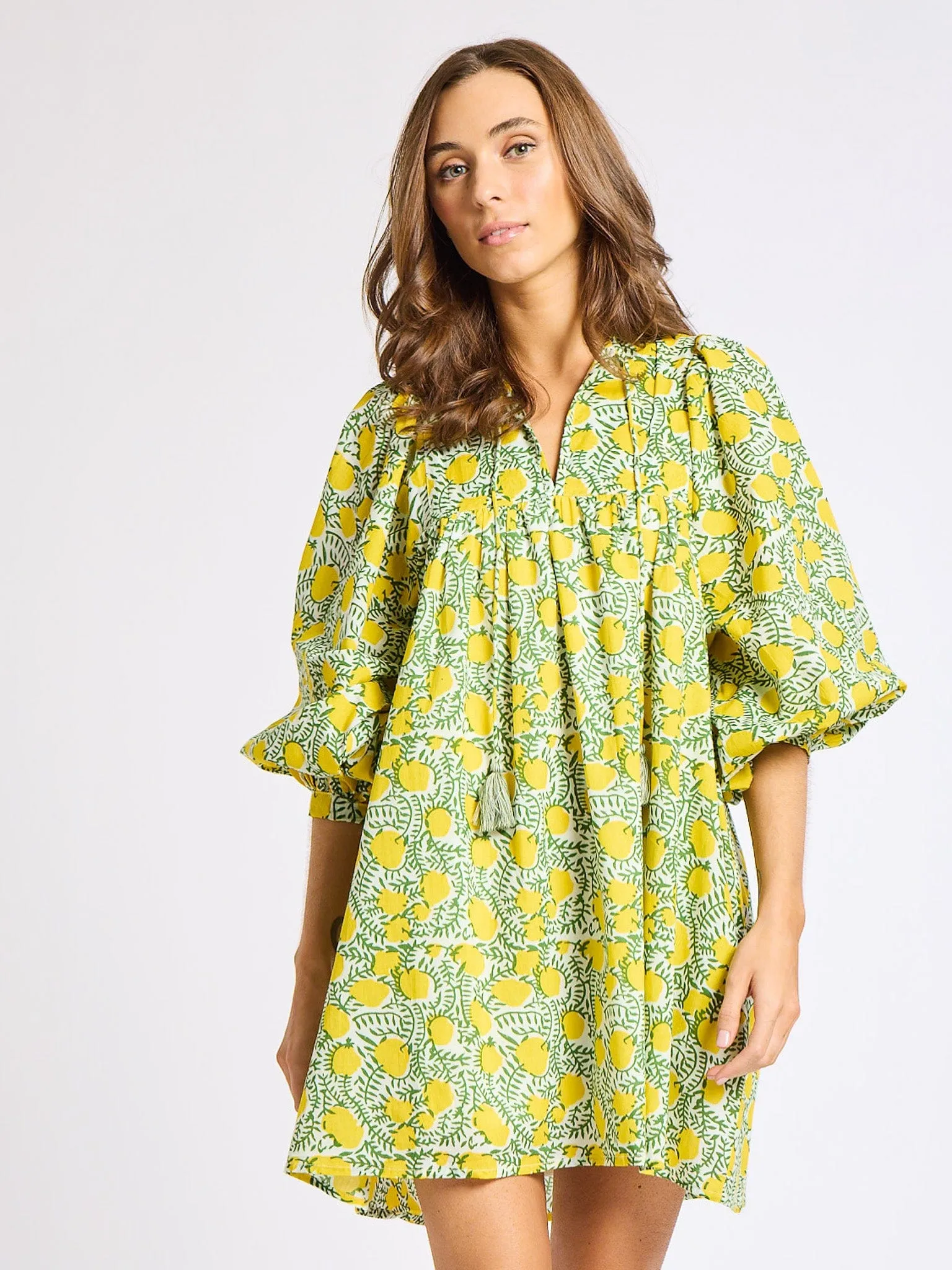 Daisy Dress in Lemons Relaxing Style