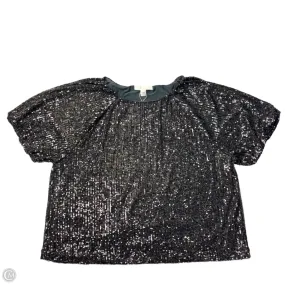Top Short Sleeve Designer By Lilly Pulitzer In Black, Size: Xl Comfort Fit Wedding