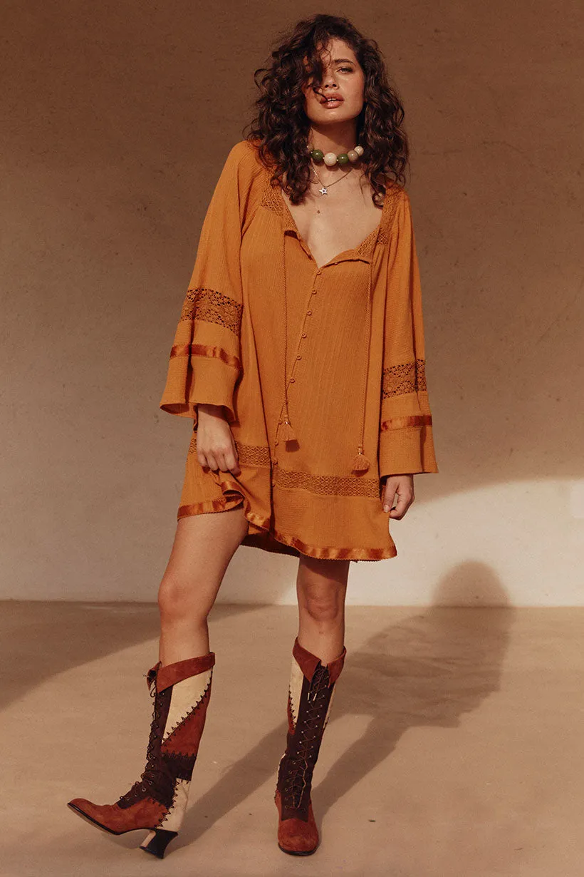 Serenade Tunic Dress flattering appearance Chill Edge