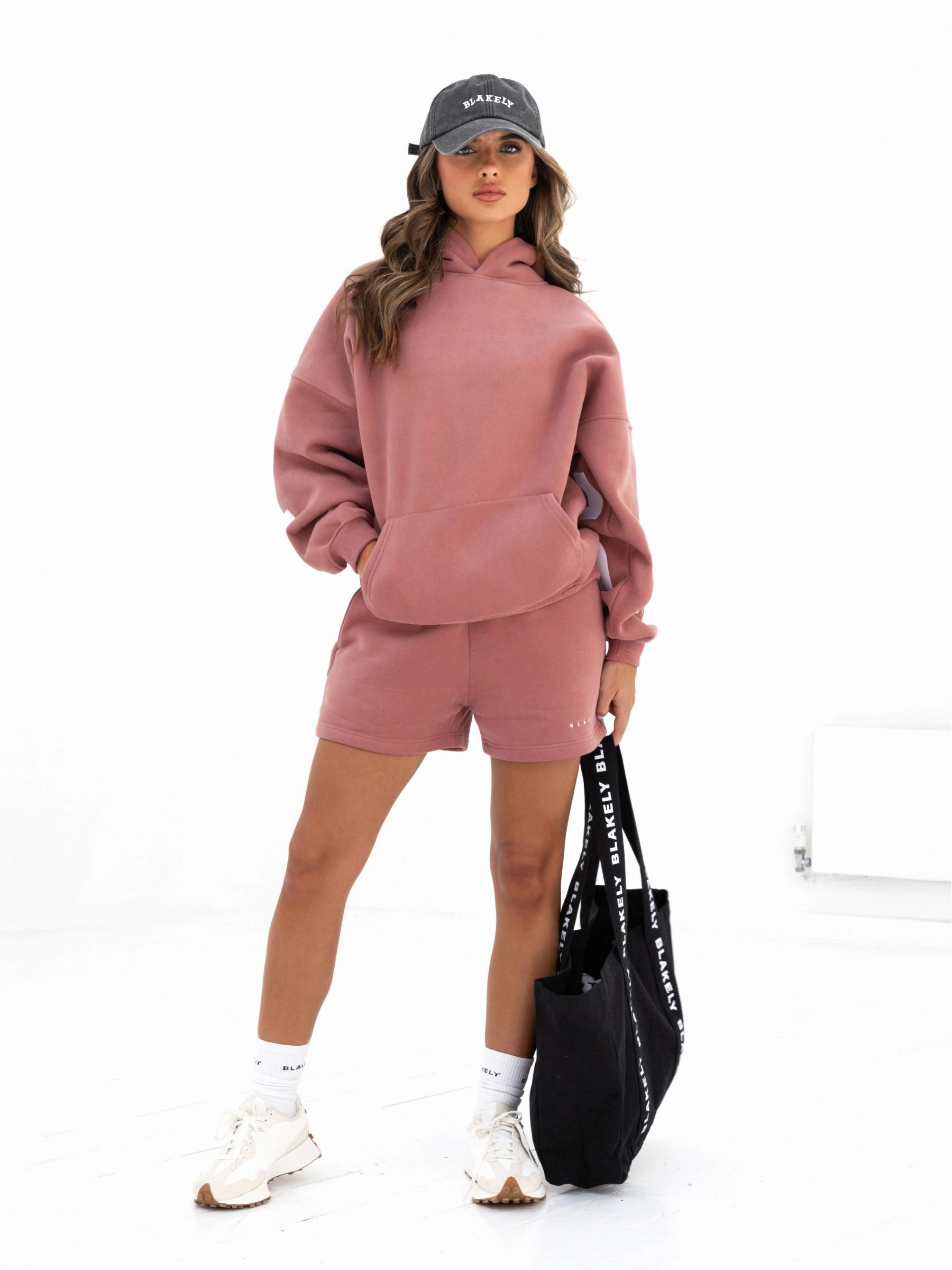 Comfy Look Isabel Oversized Hoodie - Blush Brown