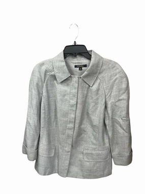 MoistureWicking Fabric Blazer By Brooks Brothers In Grey, Size: L