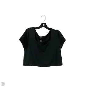 Athletic Top Short Sleeve By Madden Nyc In Black, Size: Xxl TearResistantWeave EasyCareFabric