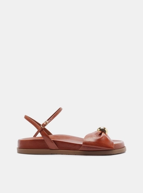 Rayna Form Leather Sandal Bride Glow