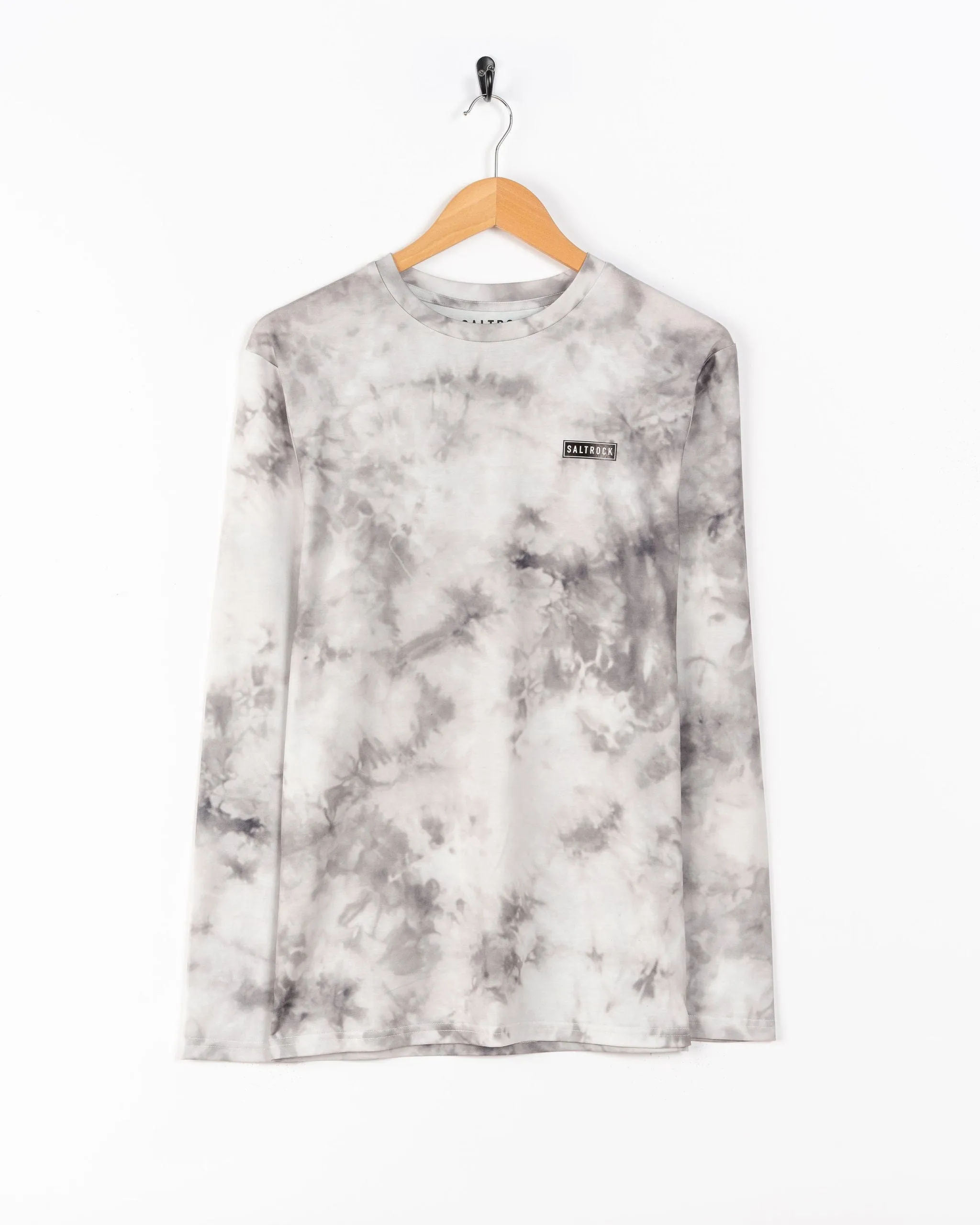 City Casual Rebalance Hybrid - Mens UPF 50  Long Sleeve T-Shirt - Grey
