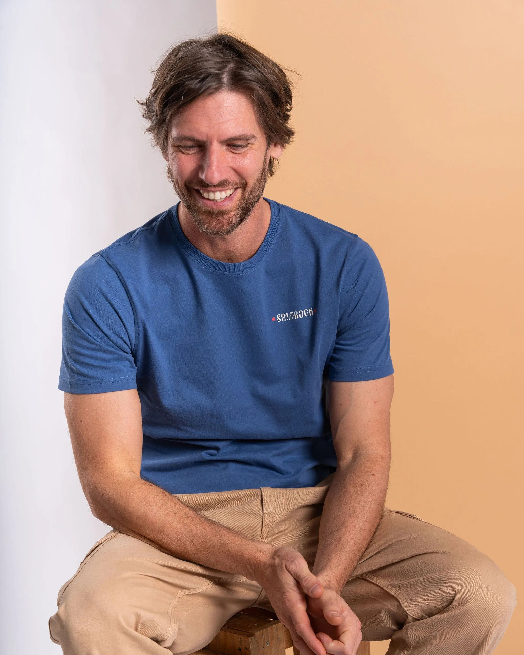 Simple Comfort Fun Style Rebalance - Mens T-Shirt - Blue