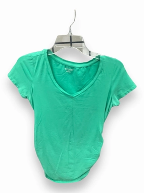 Basic Sweatshirt Casual Wear Maternity Top Short Sleeve By Motherhood, Size: S