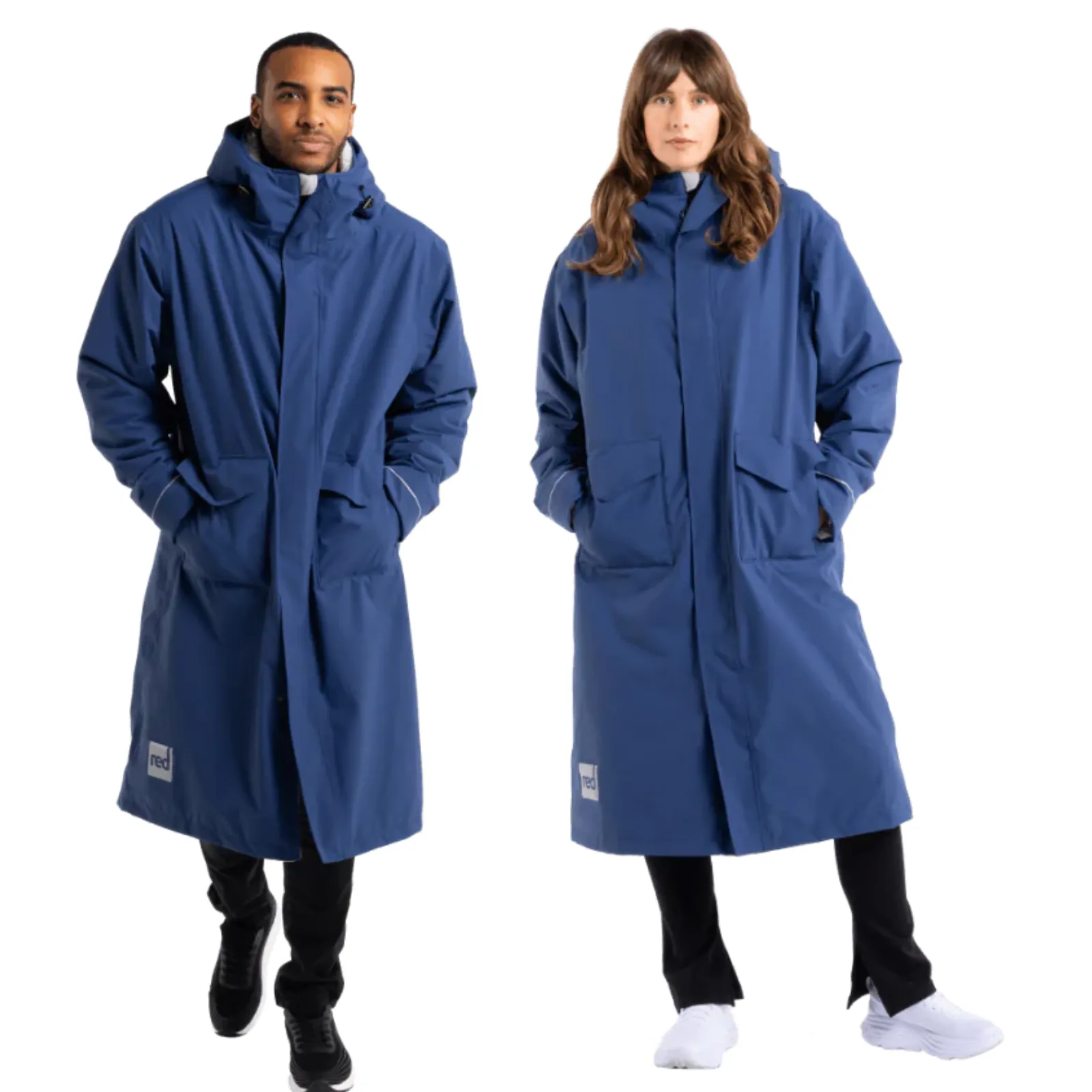 Fleece Backing Red Adult EVO Pro Slimline Waterproof Parka Jacket