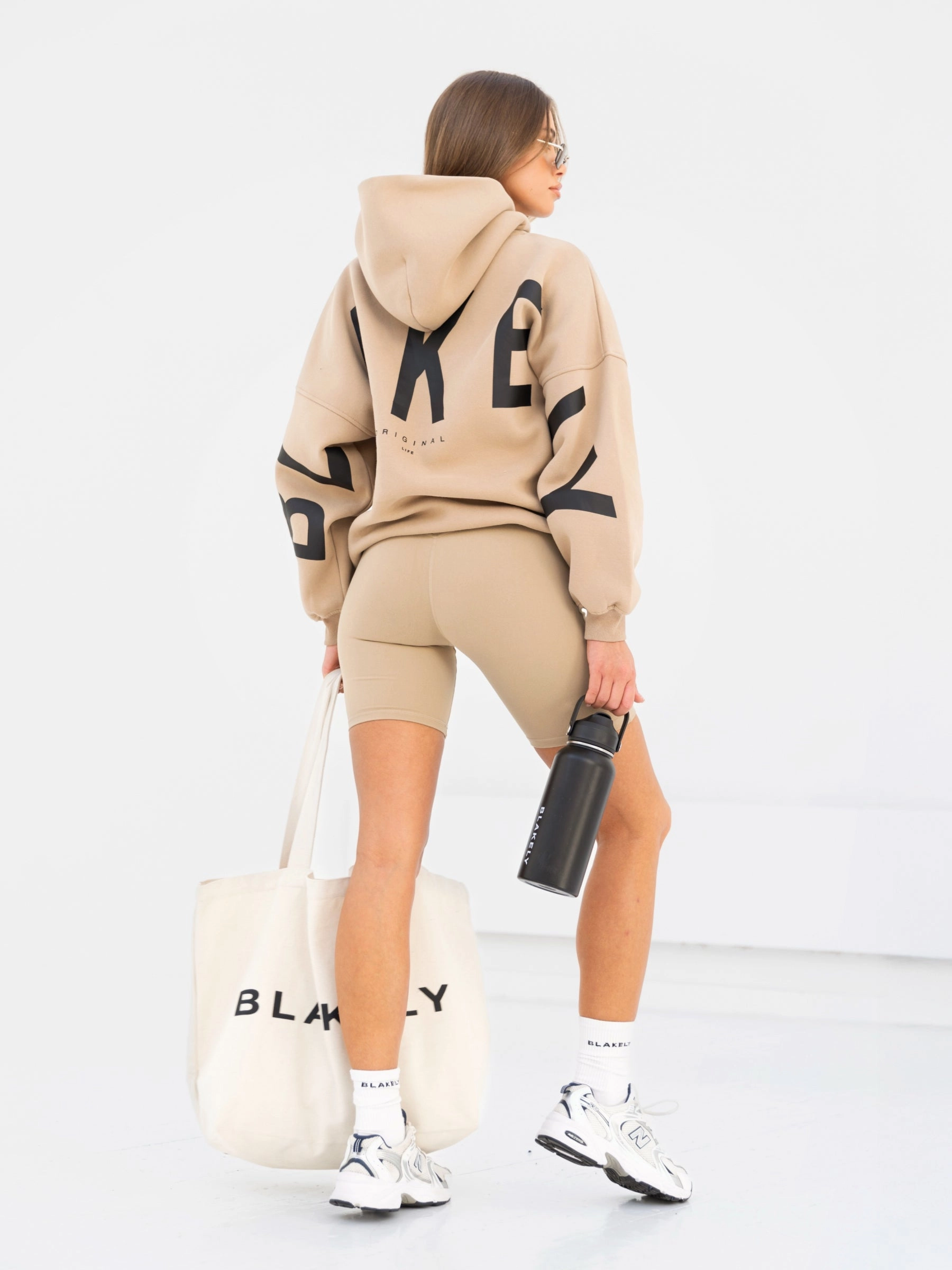 Isabel Oversized Hoodie - Tan Warm