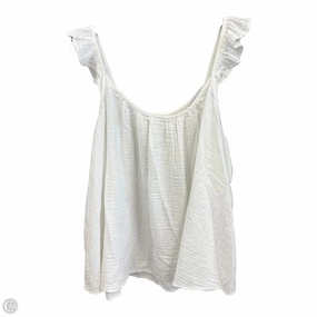 Reinforced Shoulder Panels Odor Resistant Technology Top Sleeveless By Terra & Sky In White, Size: 2x