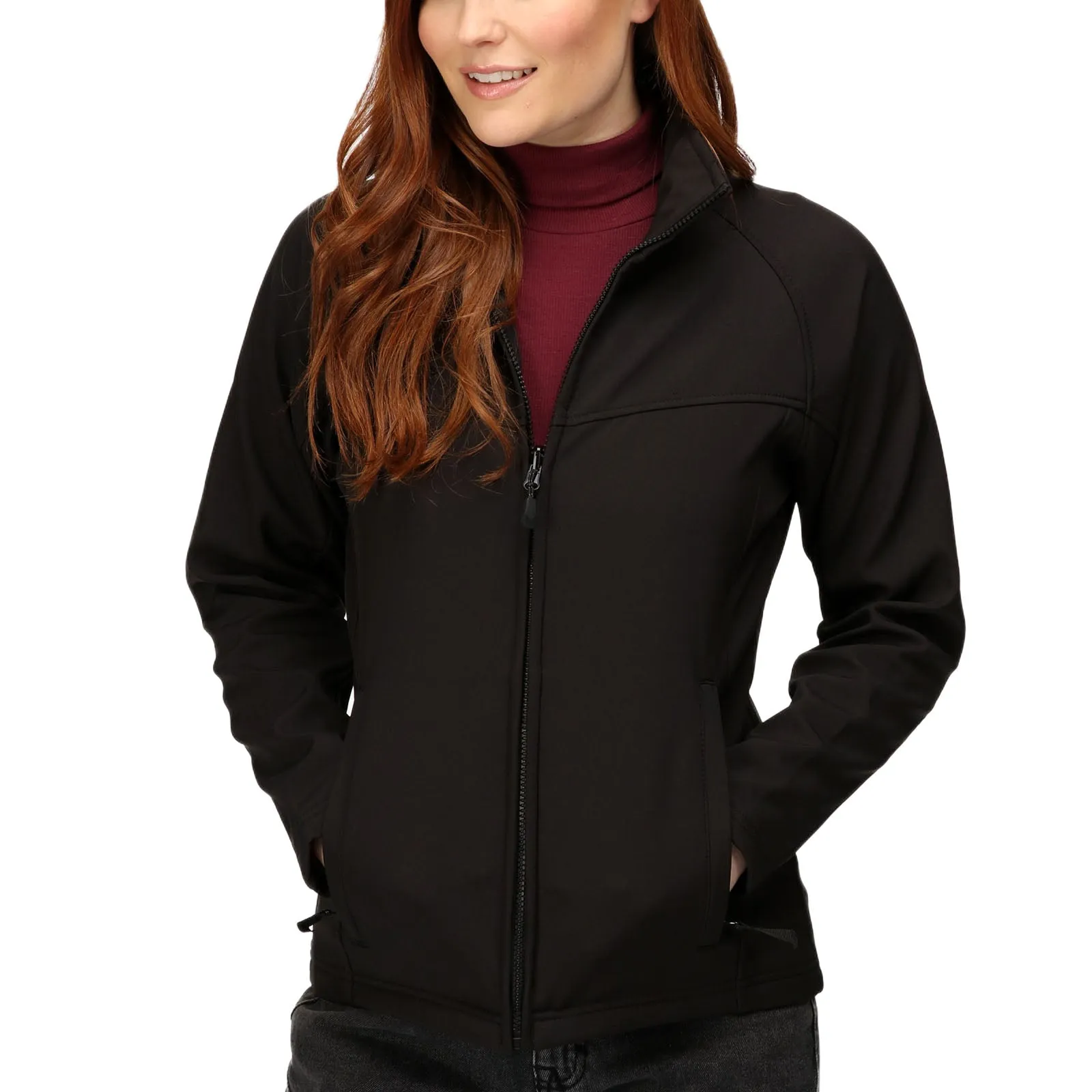 Regatta Professional Womens Uproar Softshell Jacket AbrasionResistant Surface Clean Minimal Look
