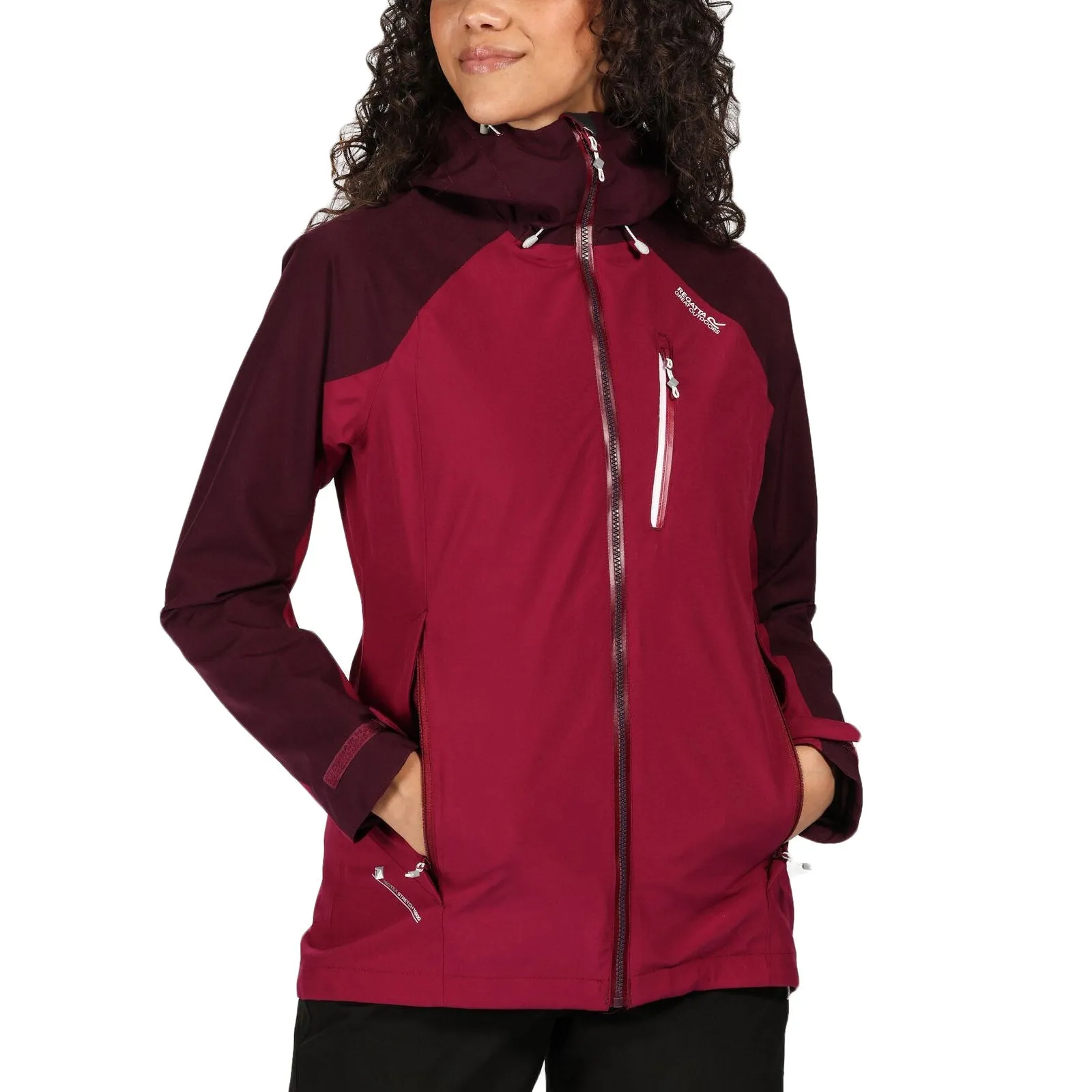 Regatta Womens Birchdale Waterproof Jacket NonRestrictive Movement Design