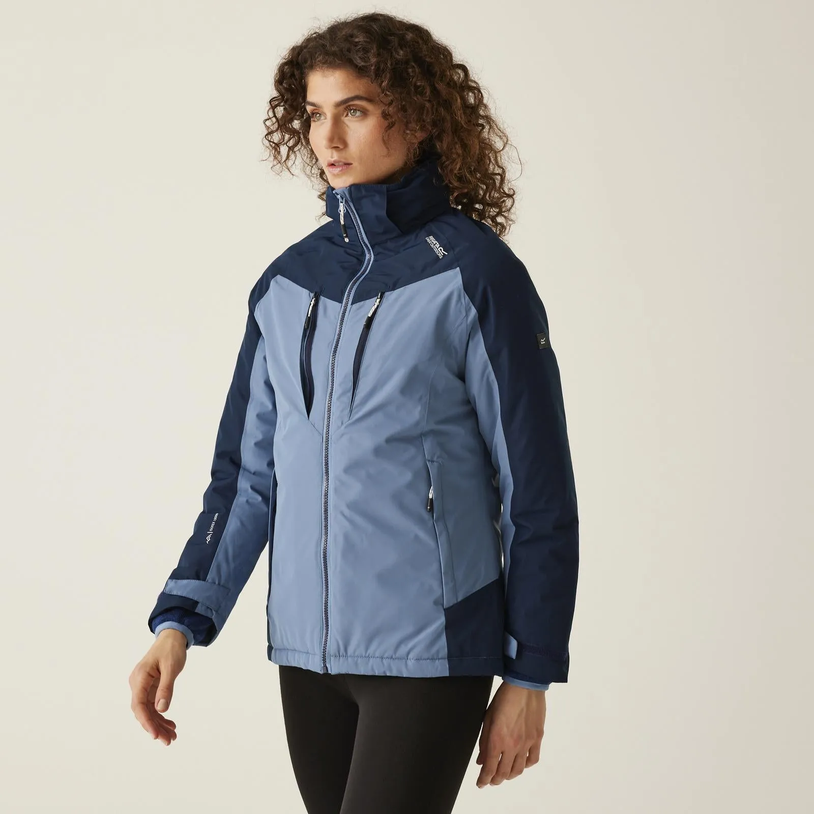 Regatta Womens Calderdale II Hooded Waterproof Winter Jacket Coat CompressionResistant