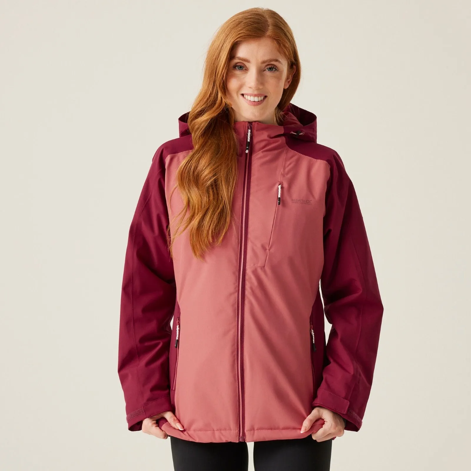 Versatile Daily Layer Moisture Management Fabric Regatta Womens Highton Stretch IV Waterproof Padded Jacket