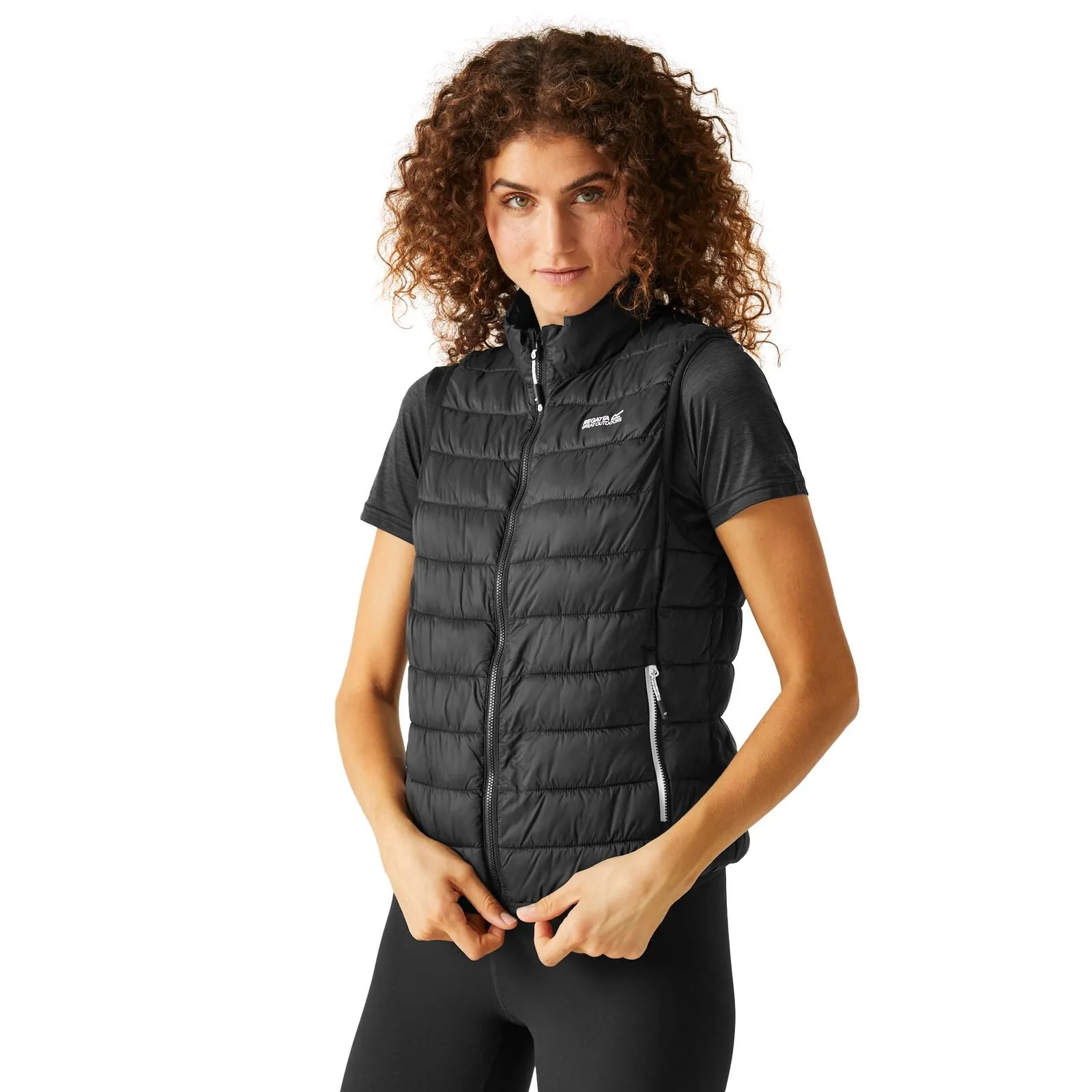 Regatta Womens Hillpack II Gilet Shawl Lapel Shrink Resistant Treatment