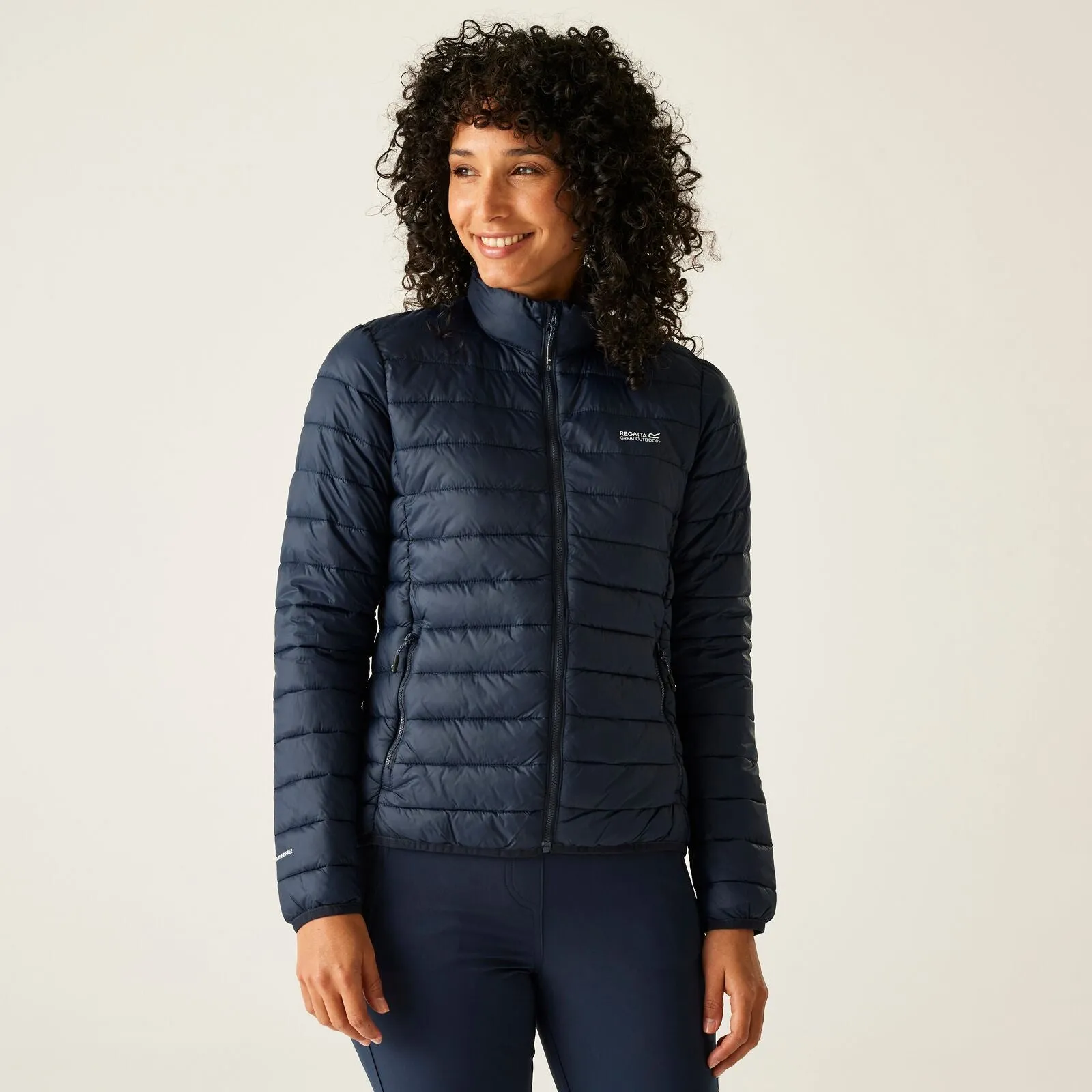 Regatta Womens Hillpack II Insulated Padded Jacket Magnetic Closure System Seamless Edge Finishing