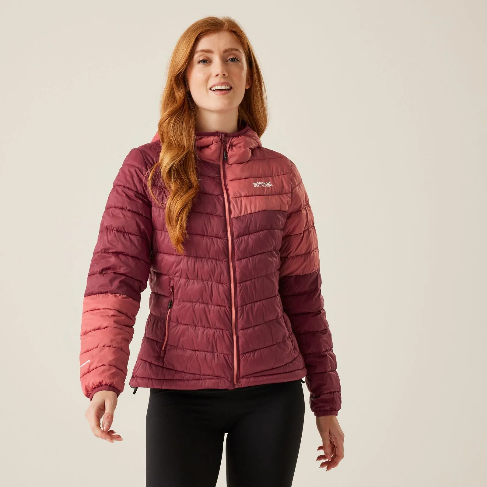 Regatta Womens Hillpack III Hooded Padded Jacket Compressed Packing Design