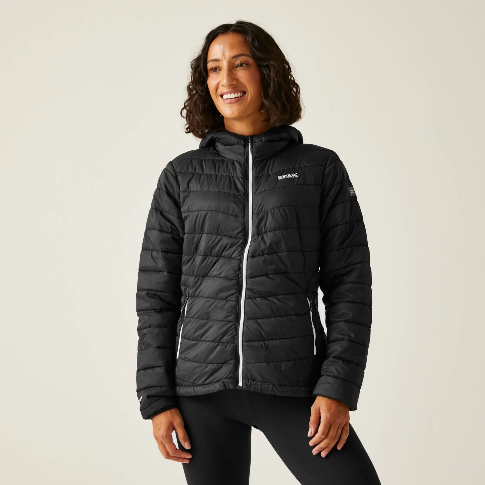 PFC Free Waterproofing Regatta Womens Hillpack III Hooded Padded Jacket