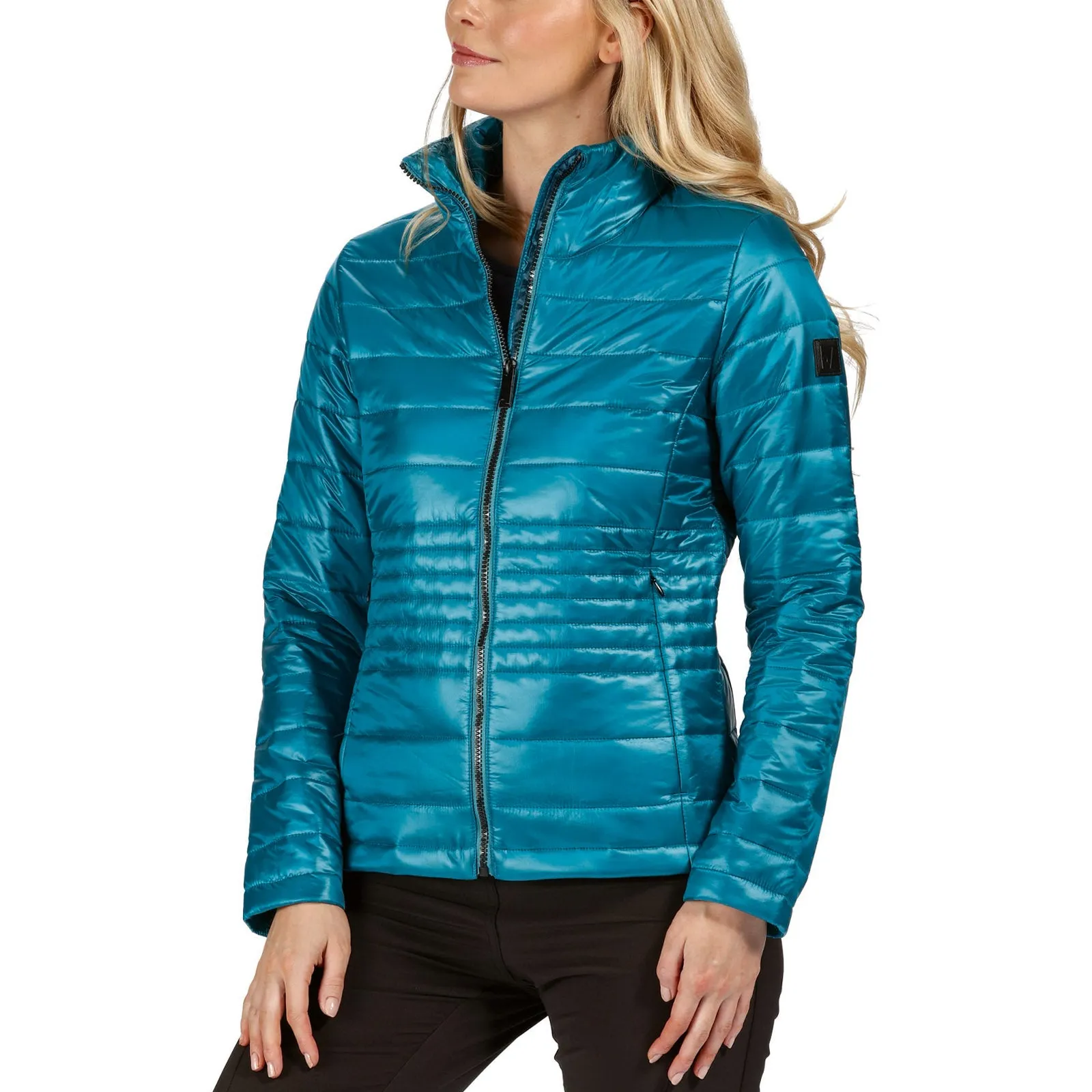 QuiltedPattern NoiseFreeFabric Regatta Womens Lustel Insulated Walking Jacket