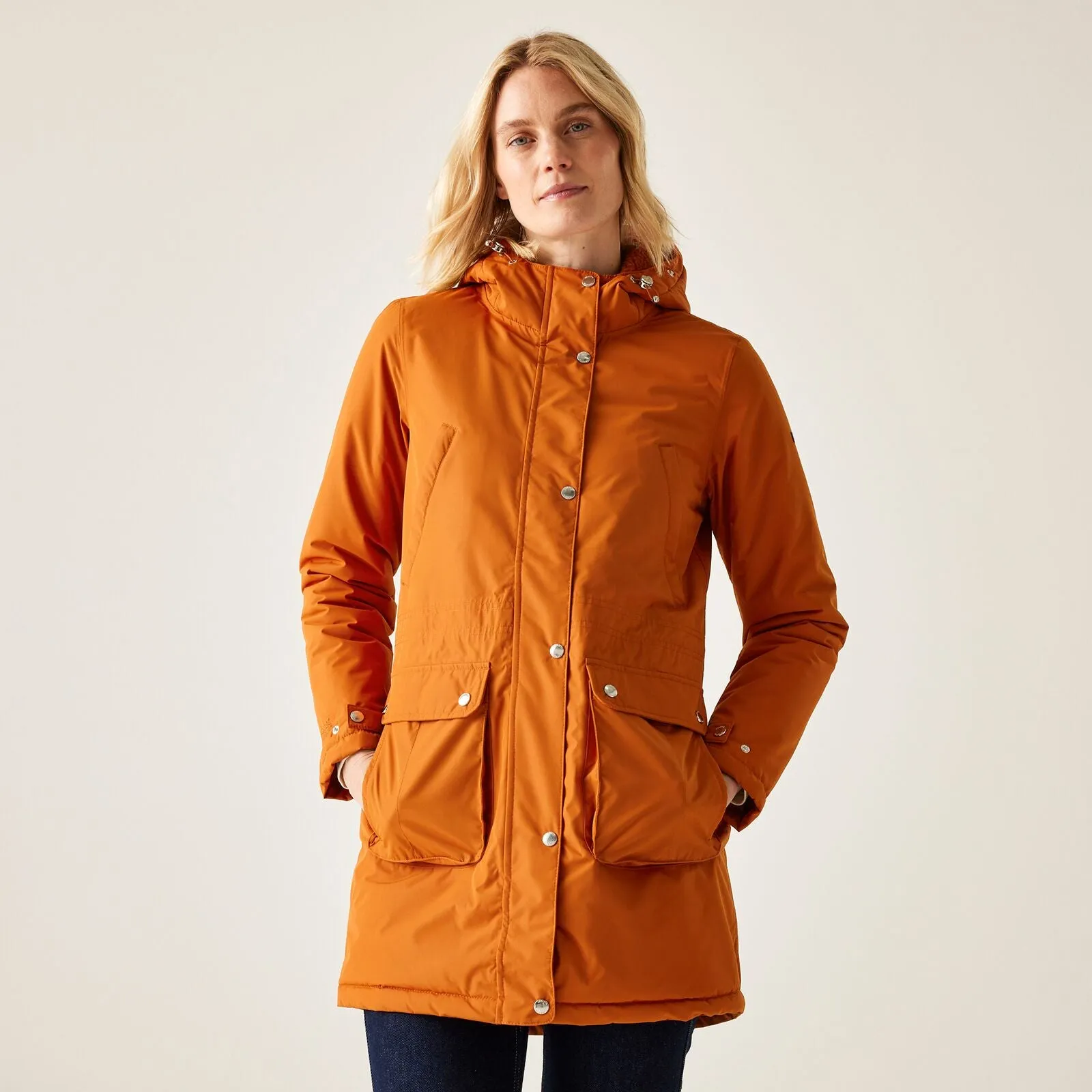 Lightweight Design Subtle Color Tone Regatta Womens Voltera Parka Heated Waterproof Jacket