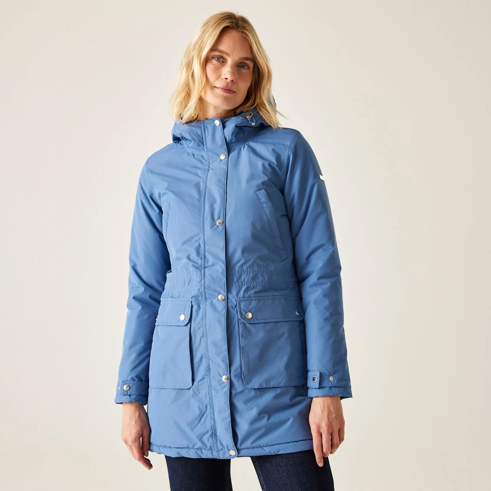 Regatta Womens Voltera Parka Heated Waterproof Jacket Non Restrictive Cut Go Anywhere Wear