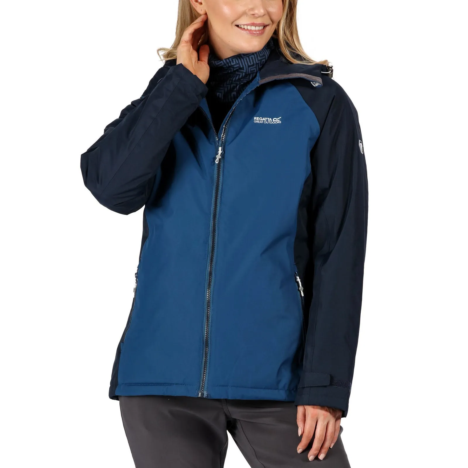Regatta Womens Voltera Protect Waterproof Jacket DoubleStitchSeams Morning Commute Gear