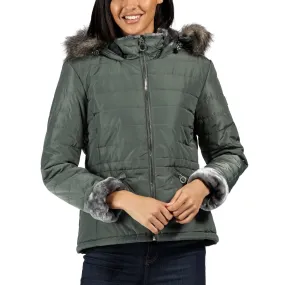 Fray Resistant Edges Subtle Color Tone Regatta Womens Westlynn Insulated Jacket