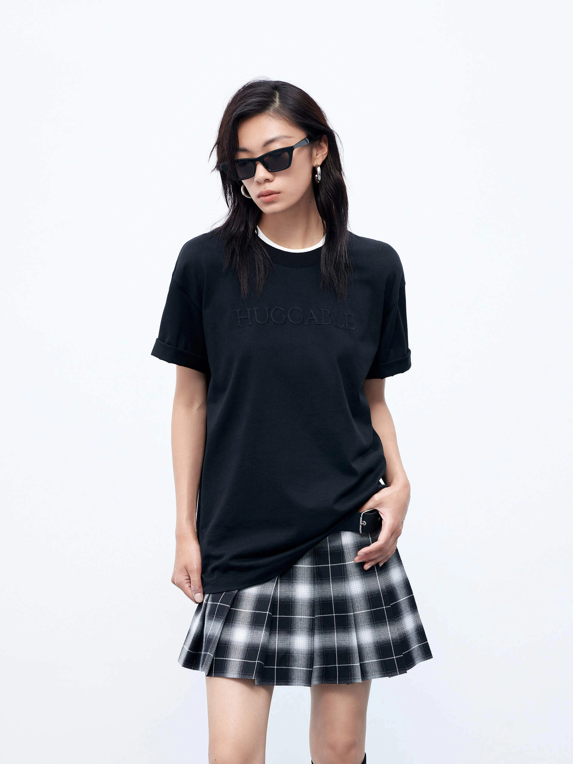 Thermoactive Material Regular Fit Cotton T-shirt
